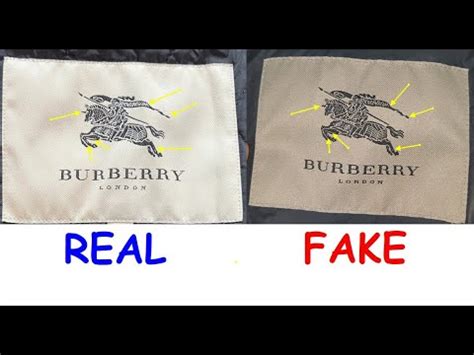 real or fake burberry